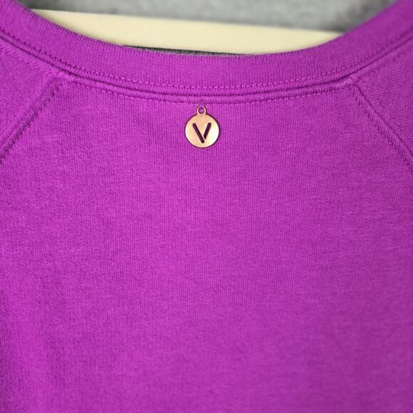 LIVI for Lane Bryant Sweatshirt Womens 22 24 Purple Blue Colorblock Soft Charm - Picture 3 of 10